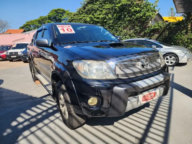 Carro Toyota Hilux Cabine Dupla 2010 Hilux SRV 4x4 3.0 (cab. dupla)