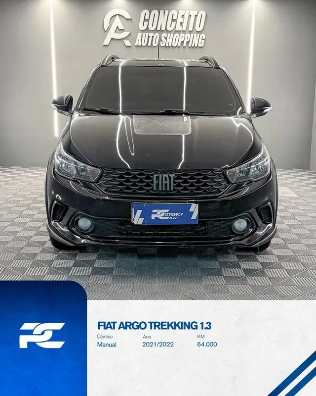 Carro Fiat Argo 2022 Trekking 1.3 (Flex)