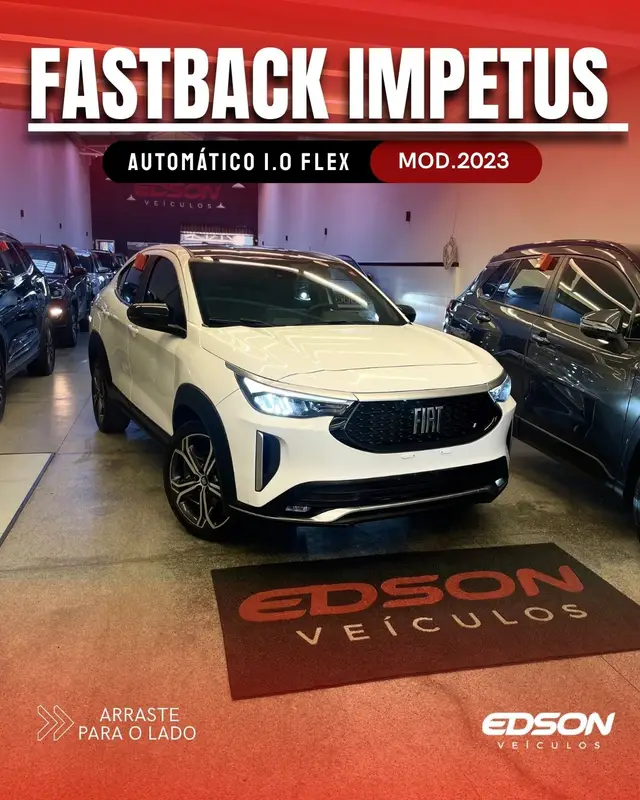 Carro Fiat Fastback 2023 Impetus Turbo 200 (Flex) (Aut)
