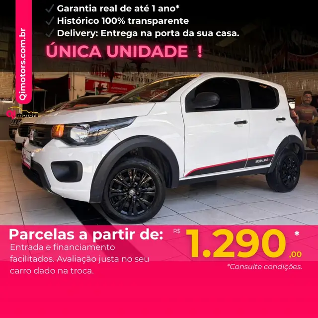 Carro Fiat Mobi 2024 Like 1.0