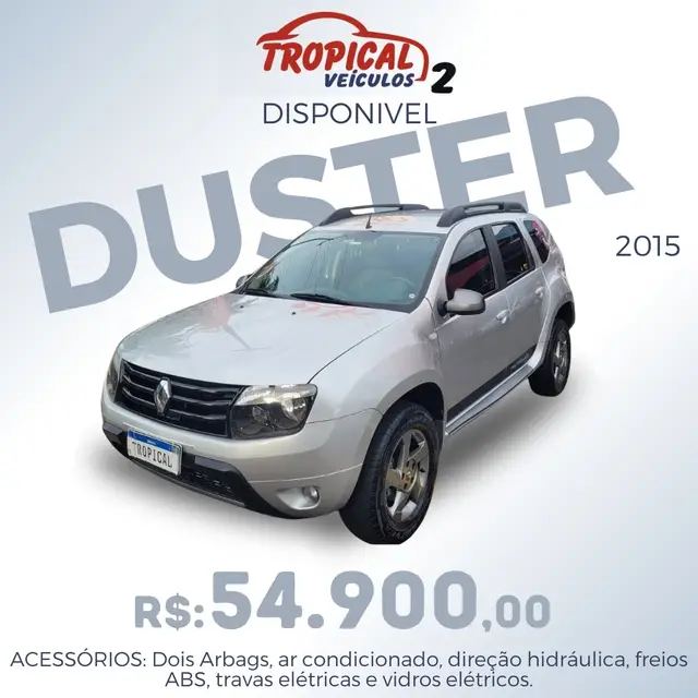 Carro Renault Duster 2015 2.0 16V Dynamique (Aut) (Flex)
