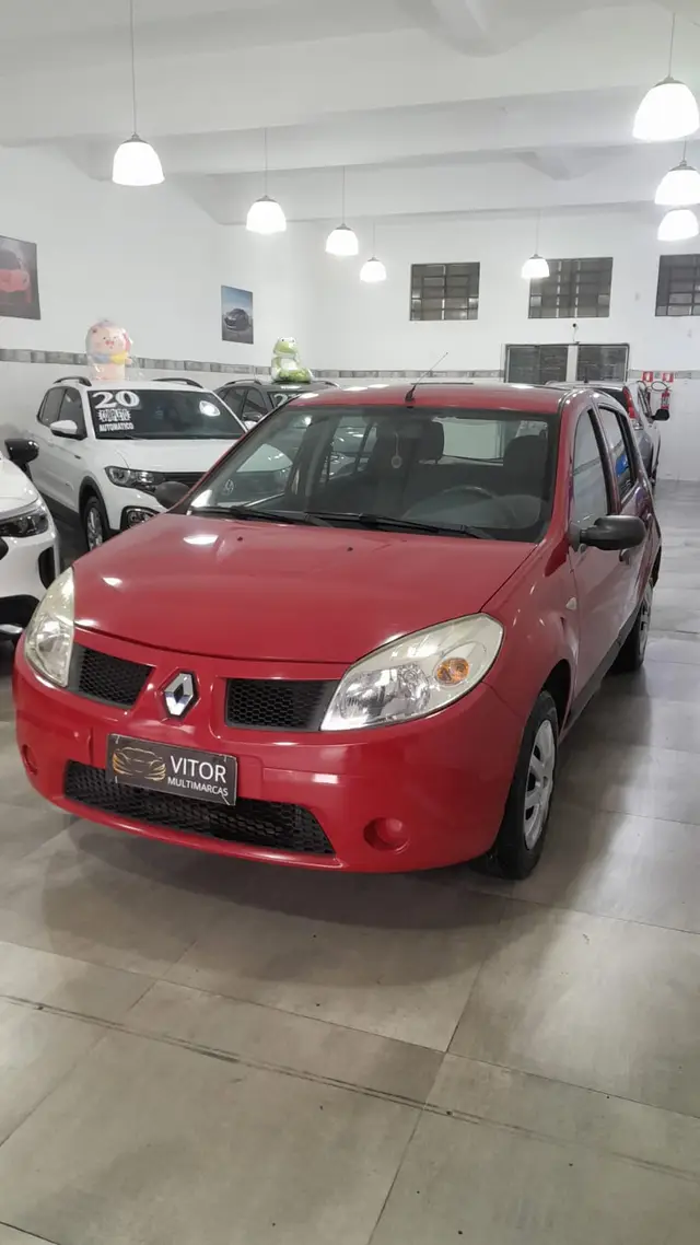 Carro Renault Sandero 2009 Authentique 1.0 16V (flex)