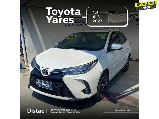Carro Toyota Yaris Sedan 2023 XLS 1.5 (Flex) (Aut)