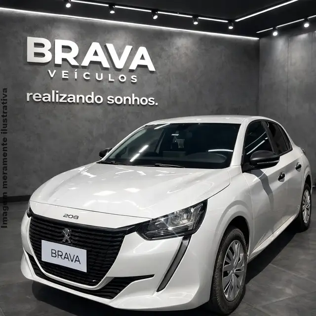 Carro Peugeot 208 2023 Like 1.0 (Flex)