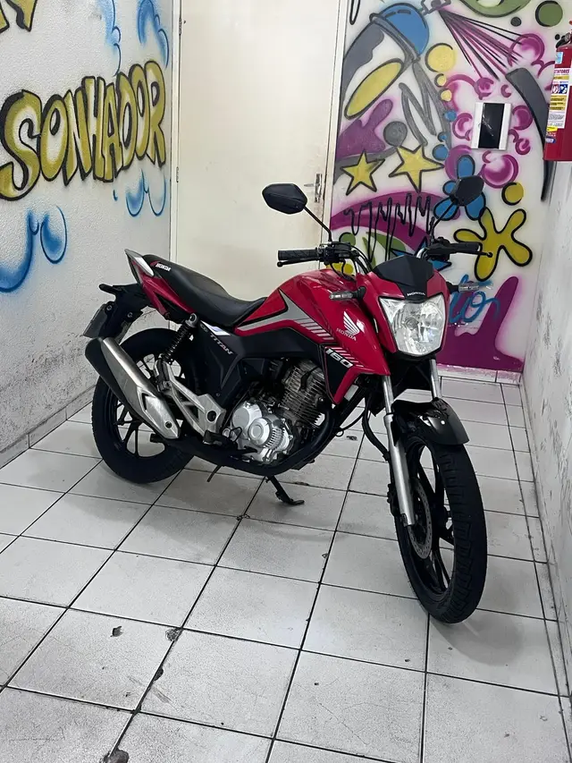 Moto Honda CG 160 2018 Titan