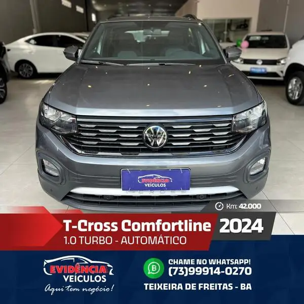 Carro Volkswagen T-Cross 2024 1.0 200 TSI 12V (Aut) (Flex)