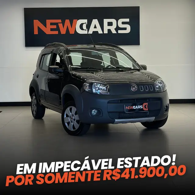 Carro Fiat Uno 2014 Way 1.0 8V (Flex) 4p