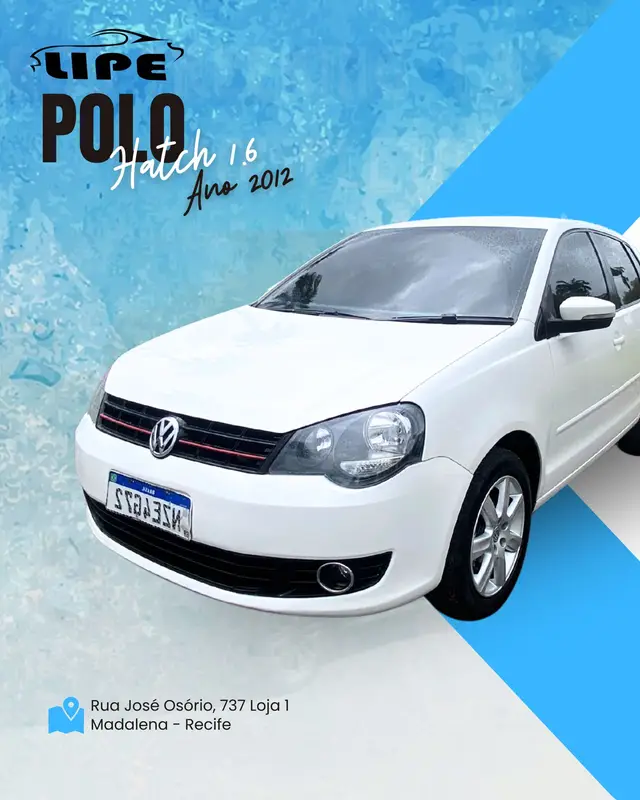 Carro Volkswagen Polo 2012 Hatch 1.6 VHT Total Flex