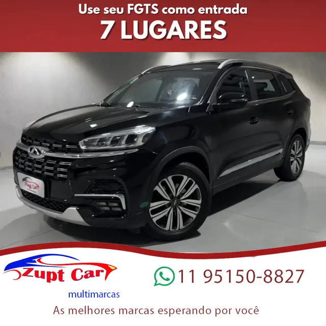 Carro CAOA Chery Tiggo 8 2021 TXS 1.6 Turbo GDI