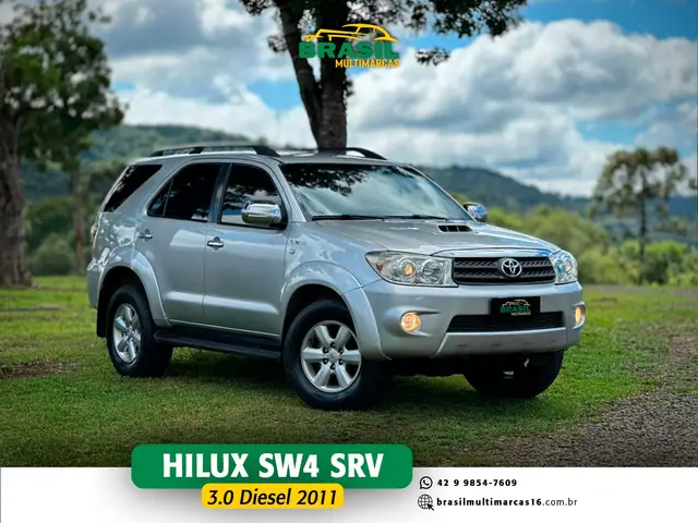 Carro Toyota Hilux SW4 2011 SRV 4x4 3.0 Turbo  (aut)