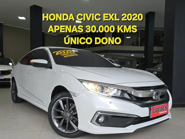 Carro Honda Civic 2020 EXL 2.0 i-VTEC CVT