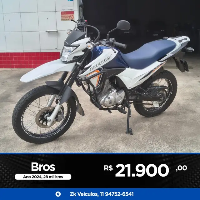Moto Honda NXR 160 2024 Bros ESDD