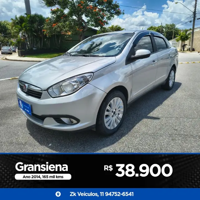 Carro Fiat Grand Siena 2014 Essence 1.6 16V (Flex)