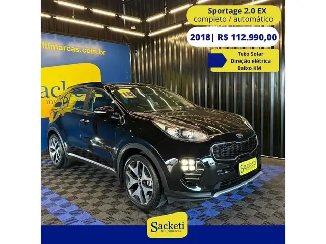 Carro Kia Sportage 2018 2.0 EX (Flex) (Aut) P.264