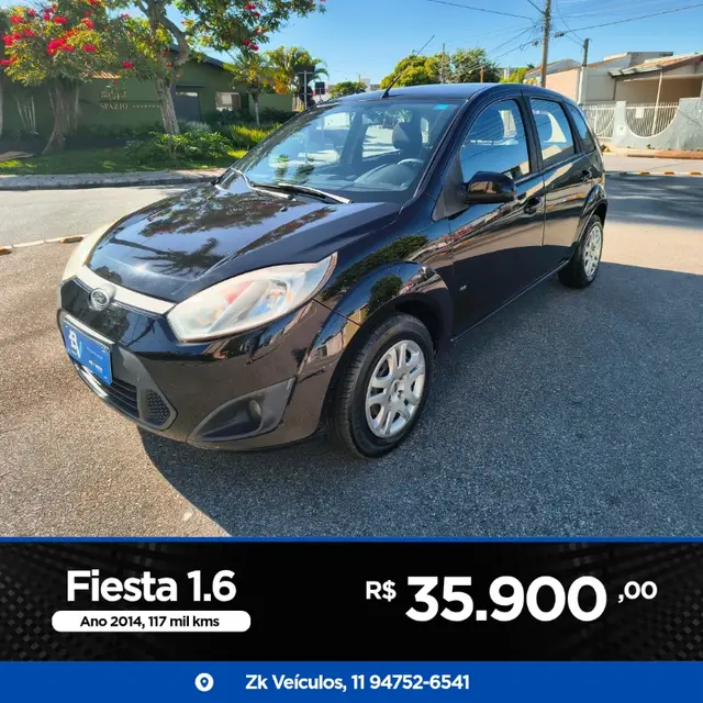 Carro Ford New Fiesta Hatch 2014 New Fiesta SE 1.6 16V