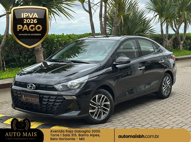 Carro Hyundai HB20S 2025 Limited Plus 1.0