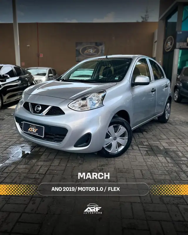 Carro Nissan March 2019 1.0 12V S (Flex)