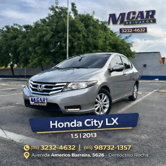 Carro Honda City 2013 LX 1.5 CVT (Flex)