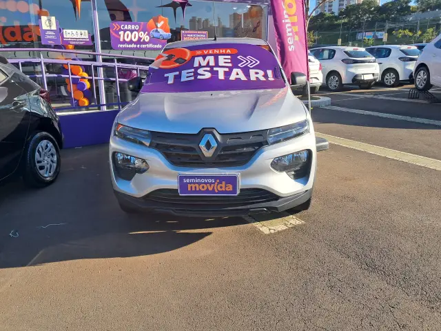 Carro Renault Kwid 2024 Zen 1.0 12v SCe (Flex)