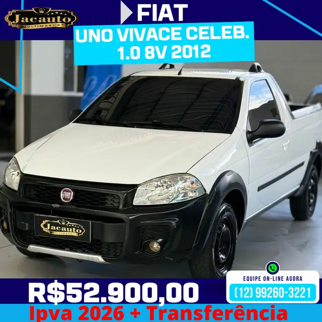 Carro Fiat Strada 2017 Hard Working 1.4 (Flex) (Cabine Simples)