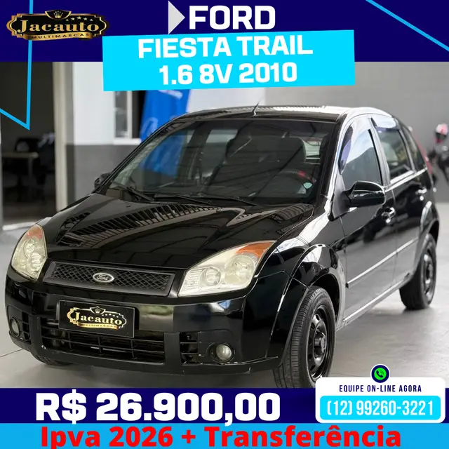 Carro Ford Fiesta Hatch 2010 1.6 (Flex)