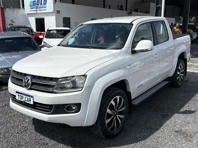 Carro Volkswagen Amarok 2014 2.0 CD 4x4 TDi Highline (Aut)