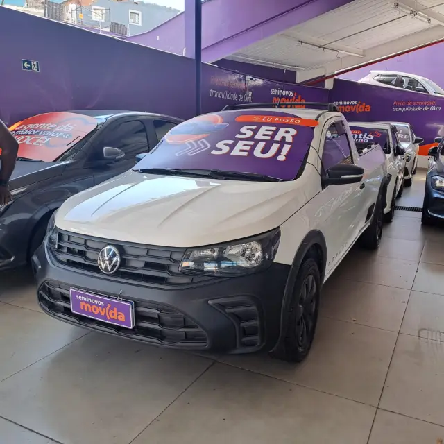 Carro Volkswagen Saveiro 2023 Robust 1.6 CS MPI