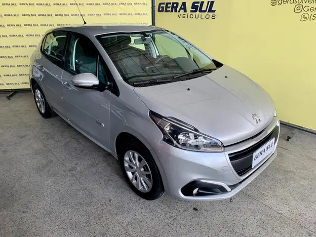 Carro Peugeot 208 2017 Active 1.2 12V (Flex)