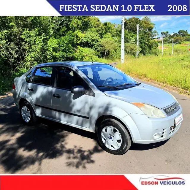 Carro Ford Fiesta Sedan 2008 1.0 (Flex)