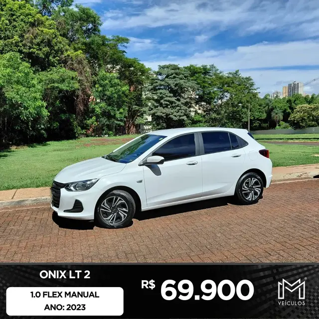 Carro Chevrolet Onix 2023 LT 1.0