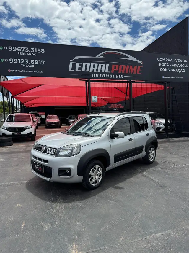 Carro Fiat Uno 2015 Way 1.0 8V (Flex) 4p