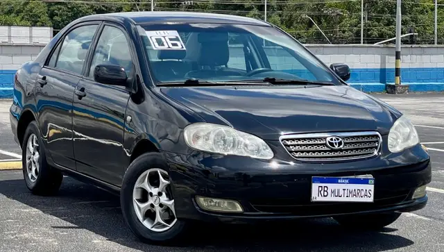 Carro Toyota Corolla 2006 Sedan XLi 1.6 16V (aut)