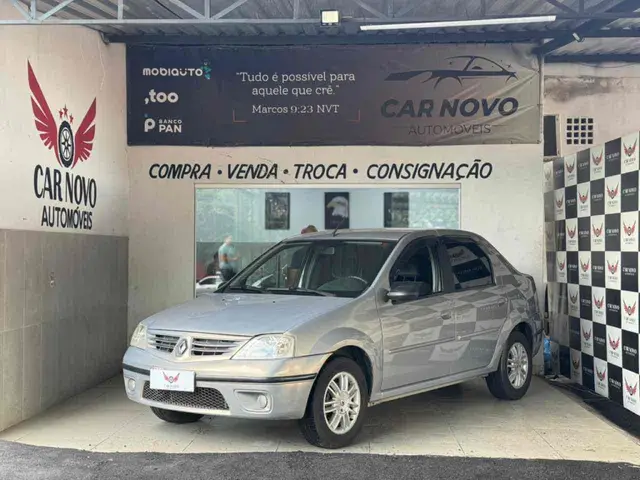 Carro Renault Logan 2008 Privilège 1.6 16V (flex)
