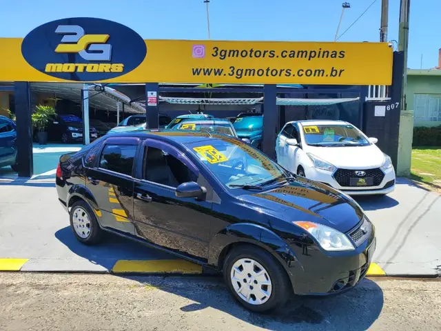 Carro Ford Fiesta Sedan 2008 1.6 (Flex)