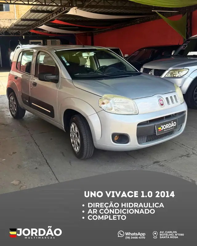 Carro Fiat Uno 2014 Vivace College 1.0 8V (Flex) 4p