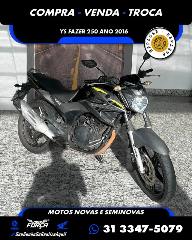 Moto Yamaha YS 250 Fazer 2016 FAZER L. EDITION /BLUEFLEX