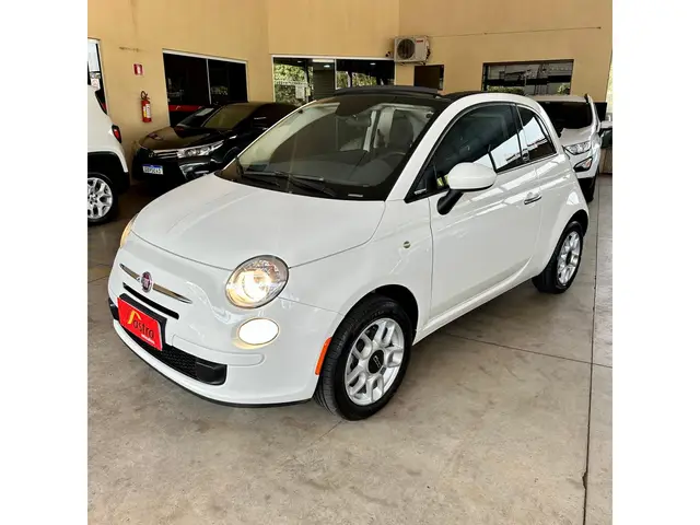 Carro Fiat 500 2015 Cabrio 1.4 Multiair (Aut)
