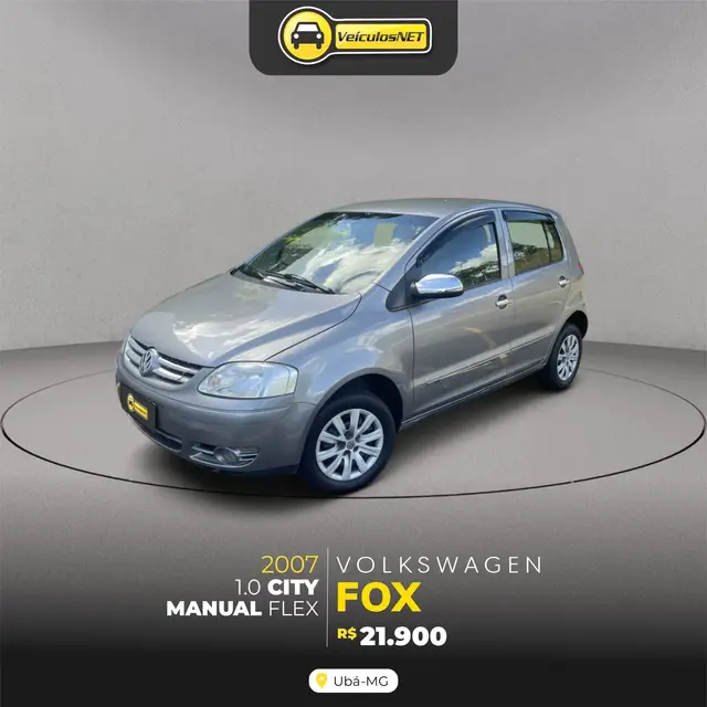 Carro Volkswagen Fox 2007 1.0 8V (Flex)