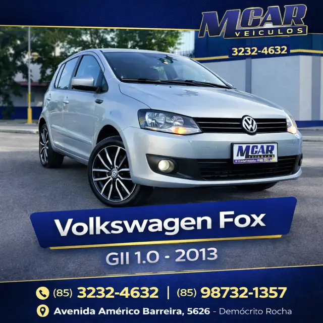 Carro Volkswagen Fox 2013 1.0 TEC (Flex) 4p