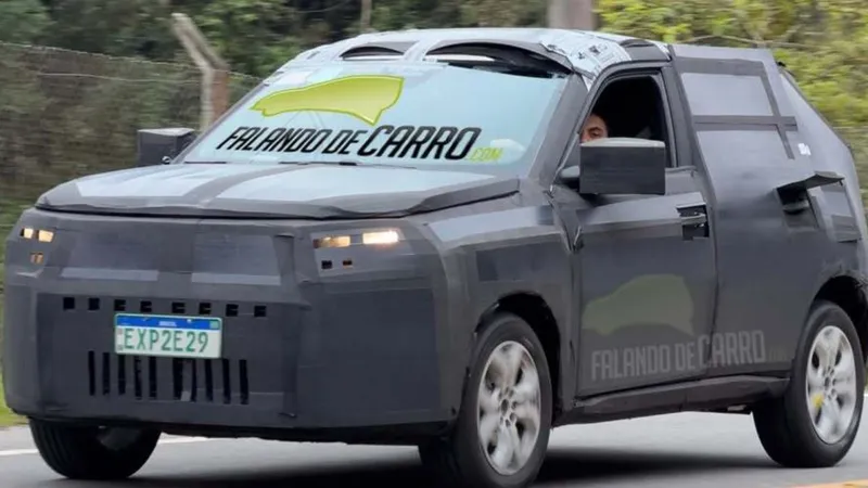 Flagra: Fiat Grande Panda é visto já em versão nacional para enfrentar VW Polo