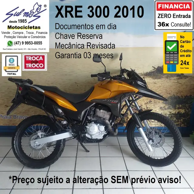 Moto Honda XRE 300 2010 XRE 300/ 300 ABS/ FLEX