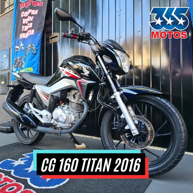 Moto Honda CG 160 2016 Titan