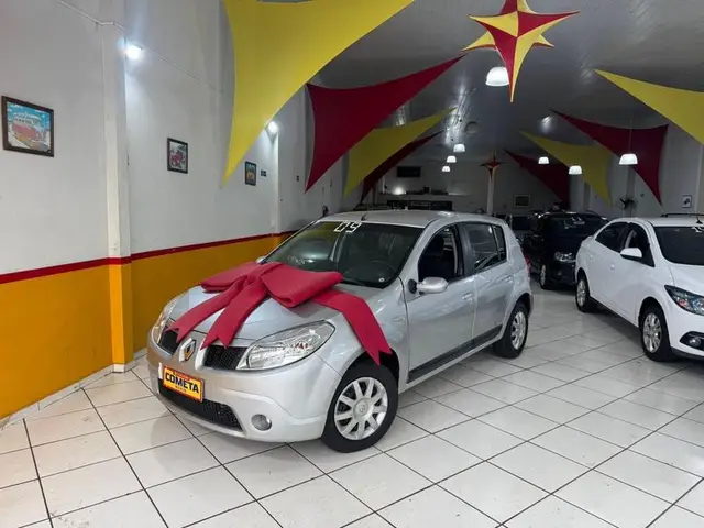Carro Renault Sandero 2008 Authentique 1.0 16V (flex)