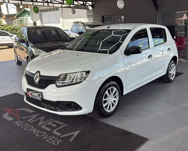 Carro Renault Sandero 2017 Authentique 1.0 12V SCe (Flex)