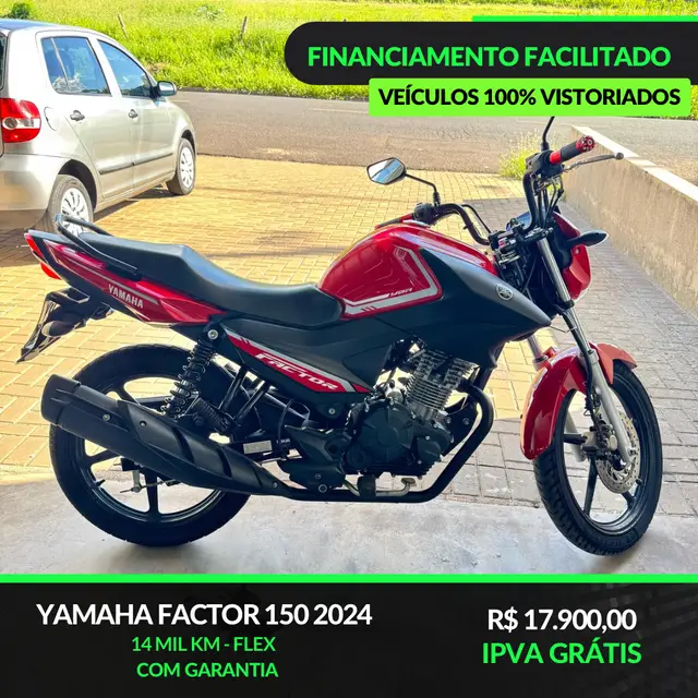 Moto Yamaha YBR 150 Factor 2024 ED