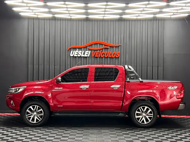 Carro Toyota Hilux Cabine Dupla 2017 Hilux 2.8 16v TDI SRV CD 4x4 (Aut)