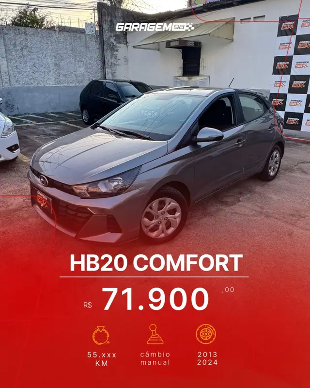 Carro Hyundai HB20 2024 Comfort 1.0 (Flex)