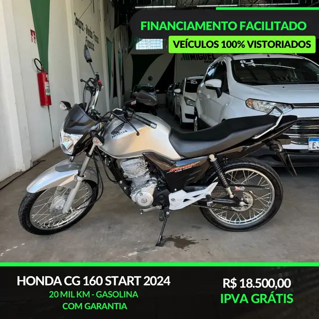 Moto Honda CG 160 2024 Start