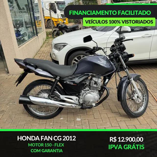 Moto Honda CG 150 2012 Fan ESDi