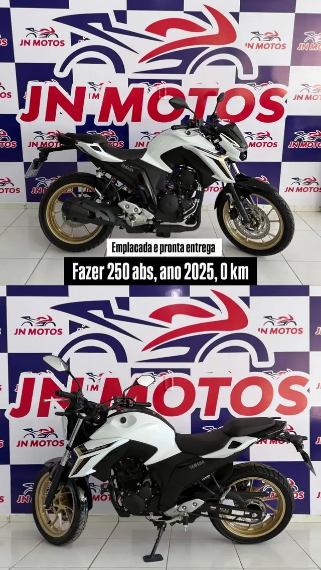 Moto Yamaha Fazer FZ25 2025 Connected
